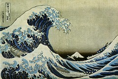 <span class="tw-text-xs tw-font-semibold">葛飾北斎</span><span class="tw-text-sm tw-font-semibold">「富嶽三十六景・神奈川沖波裏」</span>